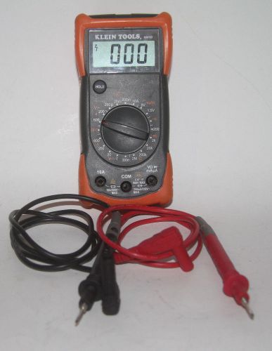 Klein Tools MM100 Manual Range Multimeter with Test Leads