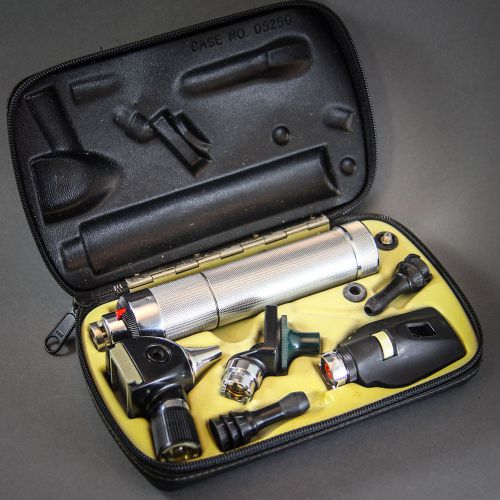 Portable Welch Allyn 3.5v Otoscope &amp; Ophthalmoscope Diagnostic Kit - 11620 Cased