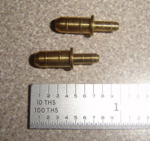 Lot of 2 parker dubl-barb, 22-4-5/32 brass union reducer 1/4 x 5/32, .170 x .096 for sale