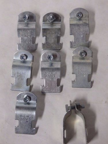 Lot of 8  b-line b2003 thinwall conduit emt clamp 1&#034; tw  (f6) for sale