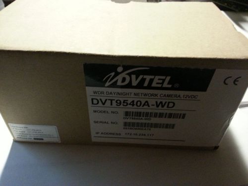 DVTEL DVT-9540A-WD WORK DAY/NIGHT NETWORK CAMERA 12VDC