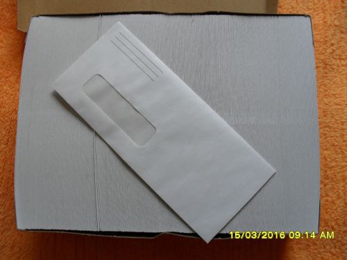 Single Window Business Envelopes; #9 with Left Window