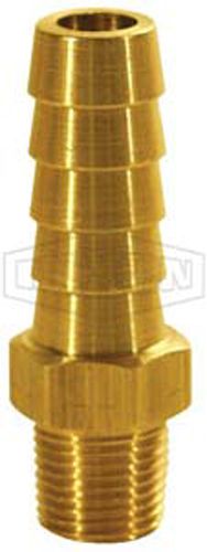 Dixon Brass 1021012C Brass 3/4&#034; MNPT x 5/8&#034; Hose Barb Fitting