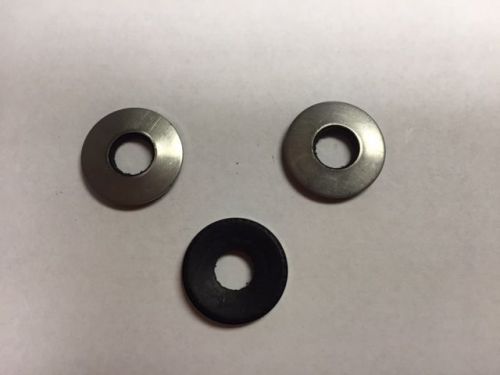 1/2 Stainless Steel Neoprene EPDM Washers 100 count