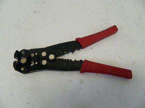 MATCO TOOLS WIRE STRIPPERS CRIMPERS NUMBER SAWS10 MECHANIC TOOL, RED HANDLE