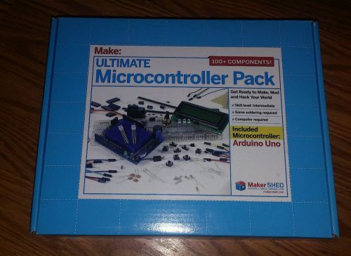 New Make: Ultimate MicroController Pack w/ Arduino Uno &amp; 100+ Components