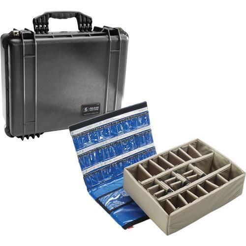 Pelican 1550 ems case with organizer and dividers (black) #1550-005-110 for sale