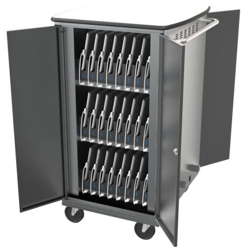 Balt iTeach High Capacity Sync &amp; Charge Cart - 16 Capacity - 3&#034; Caster Size - St