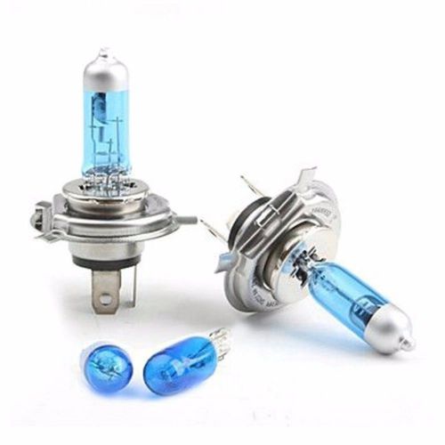 Lot of 10 Bulbs - Philips Crystal Vision H4 12 V 55/60 Watts 4300K P43T - 38