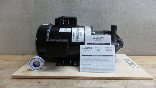 Little giant te-6-md-hc 1/2 hp 51 ft max head 115/230v magnetic drive pump for sale