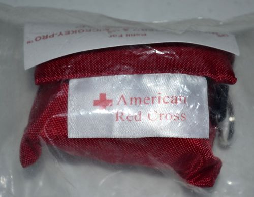 Armstrong Medical American Red Cross Keychain CPR Pocket Mask Shield FAST SHIP