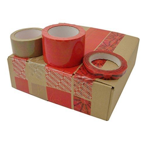 J.v. converting jvcc tev-st tamper evident carton sealing tape: 1-1/2 in. x 55 for sale
