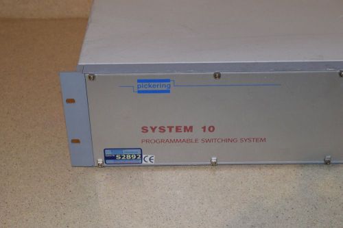 PICKERING SYSTEM 10 PROGRAMMABLE SWITCHING SYSTEM (b2)