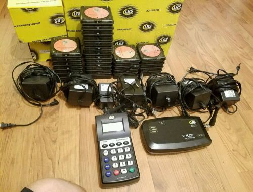LRS T7400 Long Range Systems Pager 3 Charging Bases 26 Coasters and more