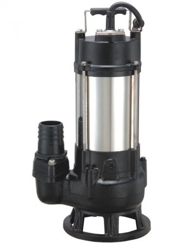 Earthtek sabre non-clog sewage pump b-112-120, 1 phase, 1 hp, 120 volt for sale