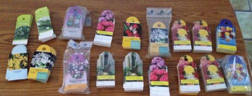 Large lot of  approx 1500 john henry co. floral care cards/ floral tags for sale