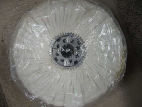 Lot of 10 jacksonlea basic airway buffing wheel -19 inch - 19x5x2.25x18 - nos for sale