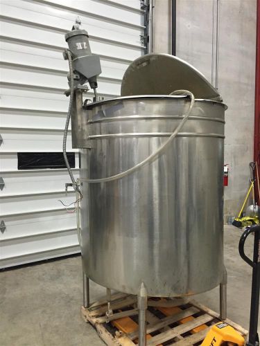 500 gallon stainless steel tank with mixer for sale
