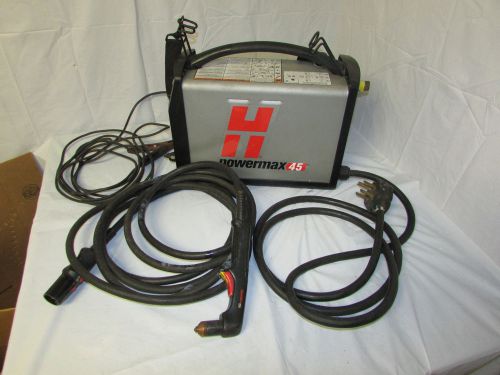 Hypertherm Powermax 45 Plasma Cutter w/ Hand Torch T45V 230V FREE SHIPPING