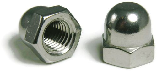 316 stainless steel cap acorn hex nuts unc 1/2-13, qty 25 for sale