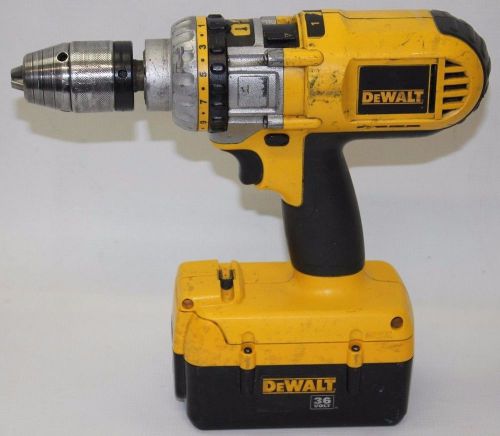 Dewalt dc900 heavy duty 36v drill driver hammer drill with battery for sale