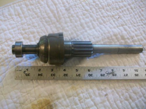 11&#034; Long Steel Pinion Shaft Assembly #102-52X From Shopsmith 10-ER Serial #43373