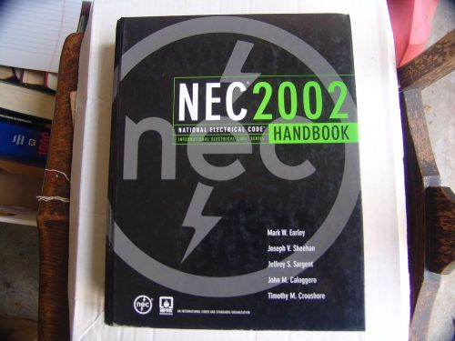 National Electrical Code Handbook NEC 2002 NFPA No. 70.