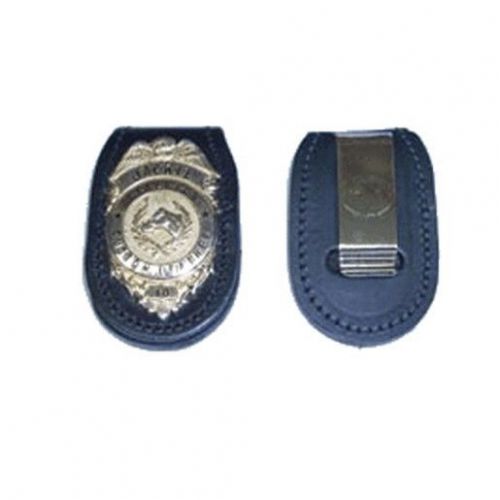 Stallion leather  federal badge holster clip for 2.25&#034; belts for sale