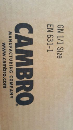 Cambro Camwear Polycarbonate Food Pan Drain Shelf GN 1/1 EN 631-1 (10CWD135)