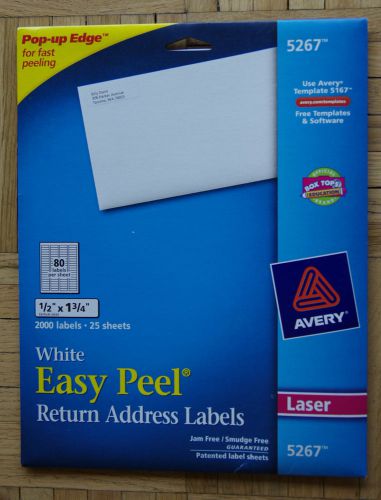 Avery Return Address Labels For Laser Printers - 5267