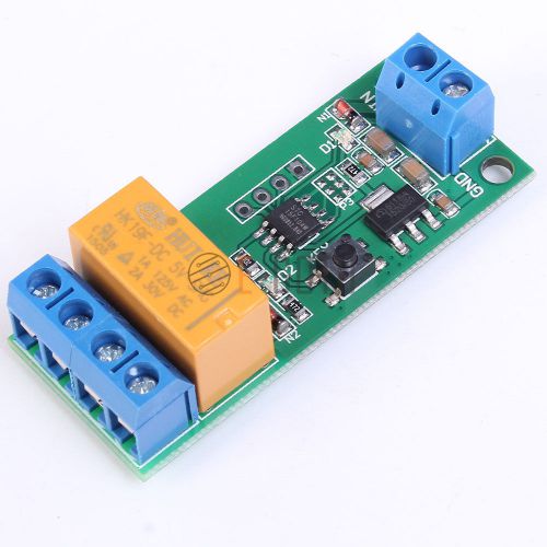 Dc motor reverse polarity switch dpdt relay module dc 5-13v 2a time adjustable for sale