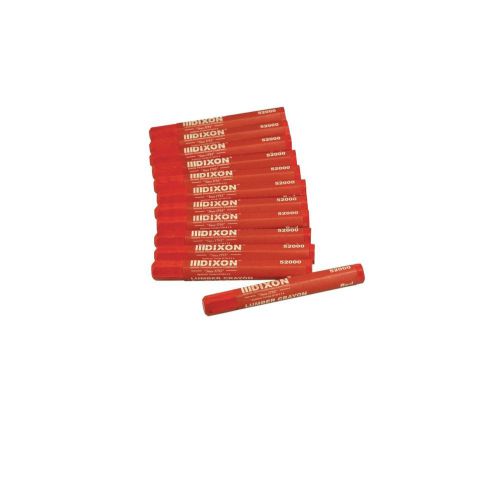 Dixon lumber crayons 12 ct fade proof water proof and smear proof  select color for sale