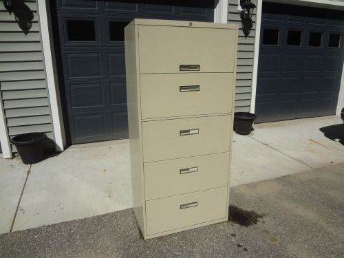 5 drawer lateral file cabinet steelcase filing cab northeast connecticut ct conn for sale