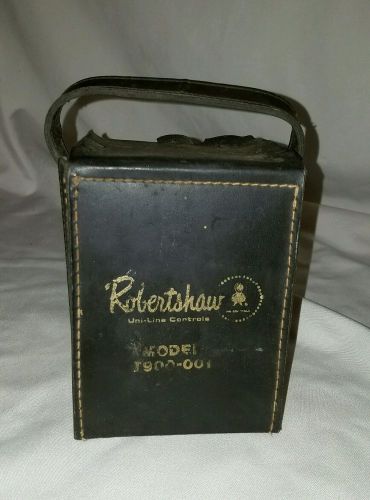 Robertshaw uni-line controls model t900-001 w/original leather case for sale