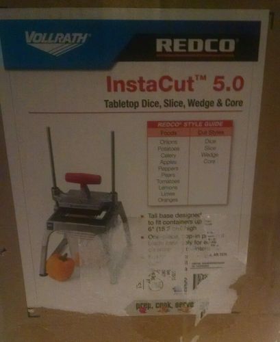 Vollrath 55000 redco instacut 5.0 1/4&#034; tabletop dice,slice,wedge &amp; core for sale