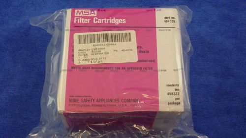 MSA 459322 Type H Respiratory Mask Replacement Filter Cartridges 464035 *QTY 10*