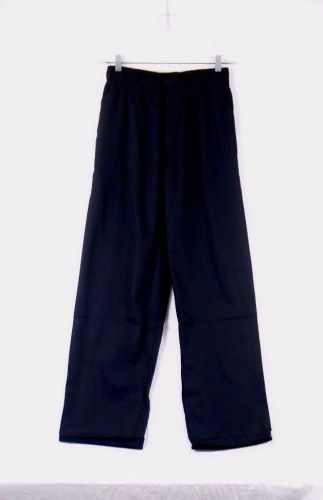 Uncommon Threads Classic Baggy Chef Pants Black Size X-Large 4001-0102 190F