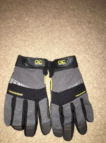 Custom Leathercraft 125S Handyman Flex Grip Work Gloves Size Small New