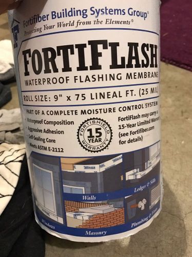 Fortiflash Waterproof Flashing Membrane Roll 9&#034;x75
