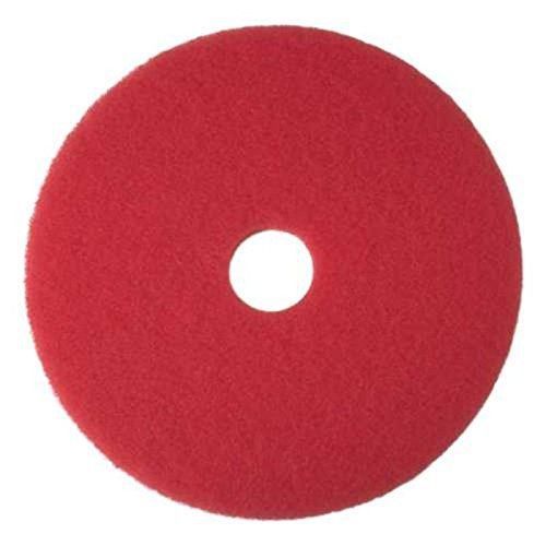 Renown REN02040 Buffing Pad, 12&#034;, 5 per Case, Red