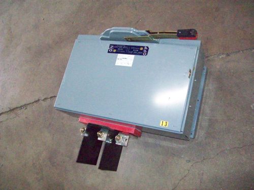 Square d qmb fused switch 600 amp with mounting bus qmb366mw for sale