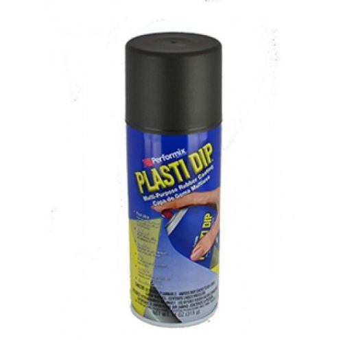 Performix Plastic Dip Spray Matte Black Rubber Coating Aerosol Cans 11oz Protect