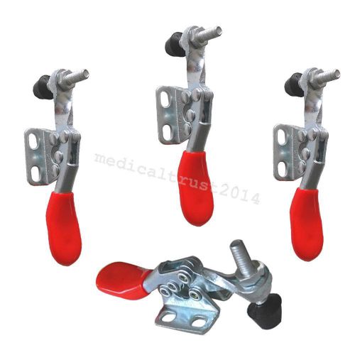 Top sell 4pcs metal horizontal quick release hand tool toggle clamps gh-201a for sale