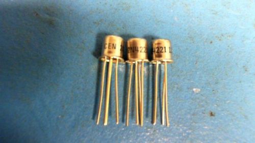 4-pcs fet/mosfet 2-pin a through hole central 2n4221 for sale