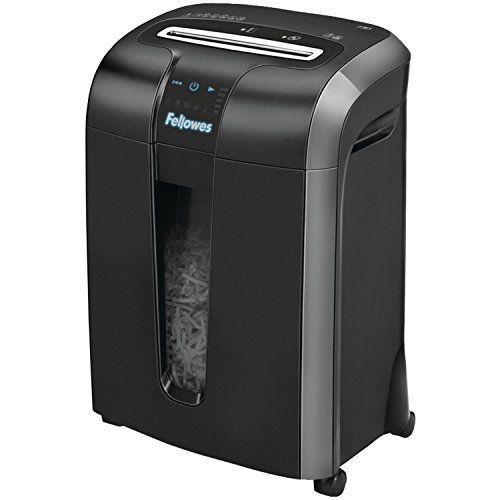 Fellowes powershred 73ci 100% jam proof 12-sheet cross-cut paper and credit c... for sale