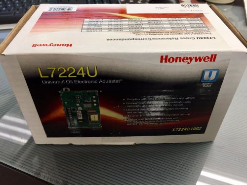 Honeywell L7224U1002 Universal Oil Electronic Aquastat w/ EnviraCOM L7224U NEW