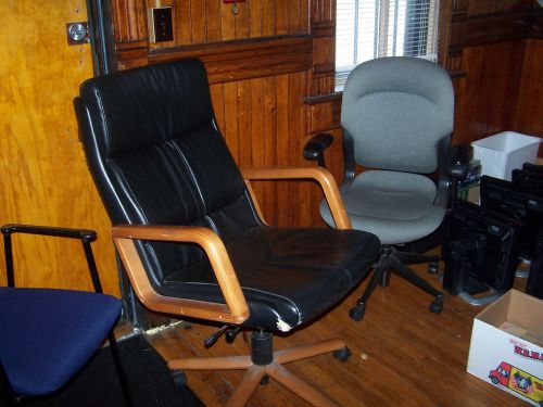 &#034;USED&#034; LOT OF 15- OFFICE CHAIRS /VARIETY OF STYLES -PICK UP ONLY