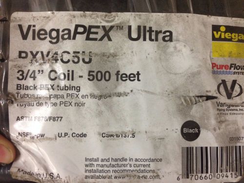 Viega 34745 3/4x500&#039; ultra black water pex for sale