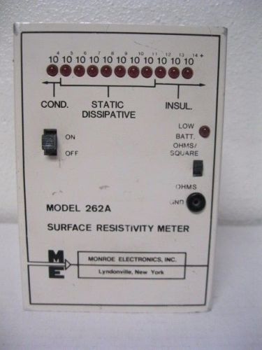 Monroe Surface Resistivity Meter Model 262A