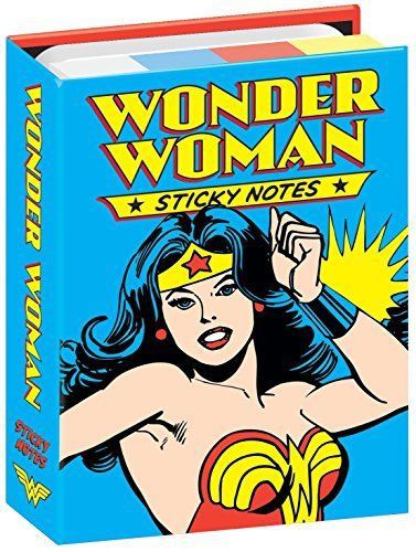 The Unemployed Philosophers Guild DC Comics Wonder Woman Sticky Notes Booklet -